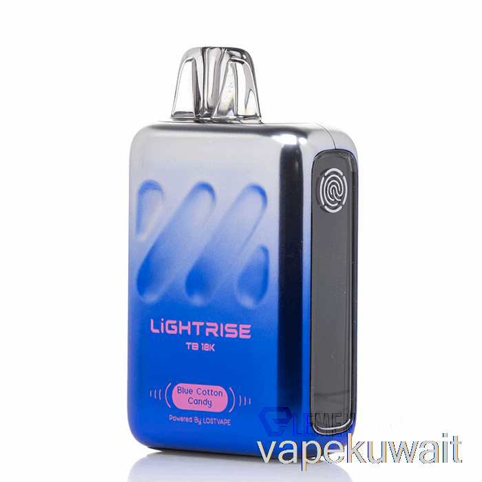 Lost Vape Lightrise Tb 18k يمكن التخلص منه بحلوى القطن الزرقاء في الكويت